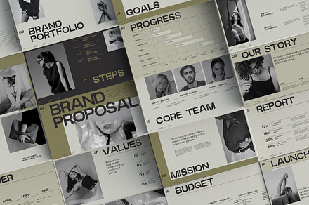 Brand Proposal Templates, a Design Template by iStar Design