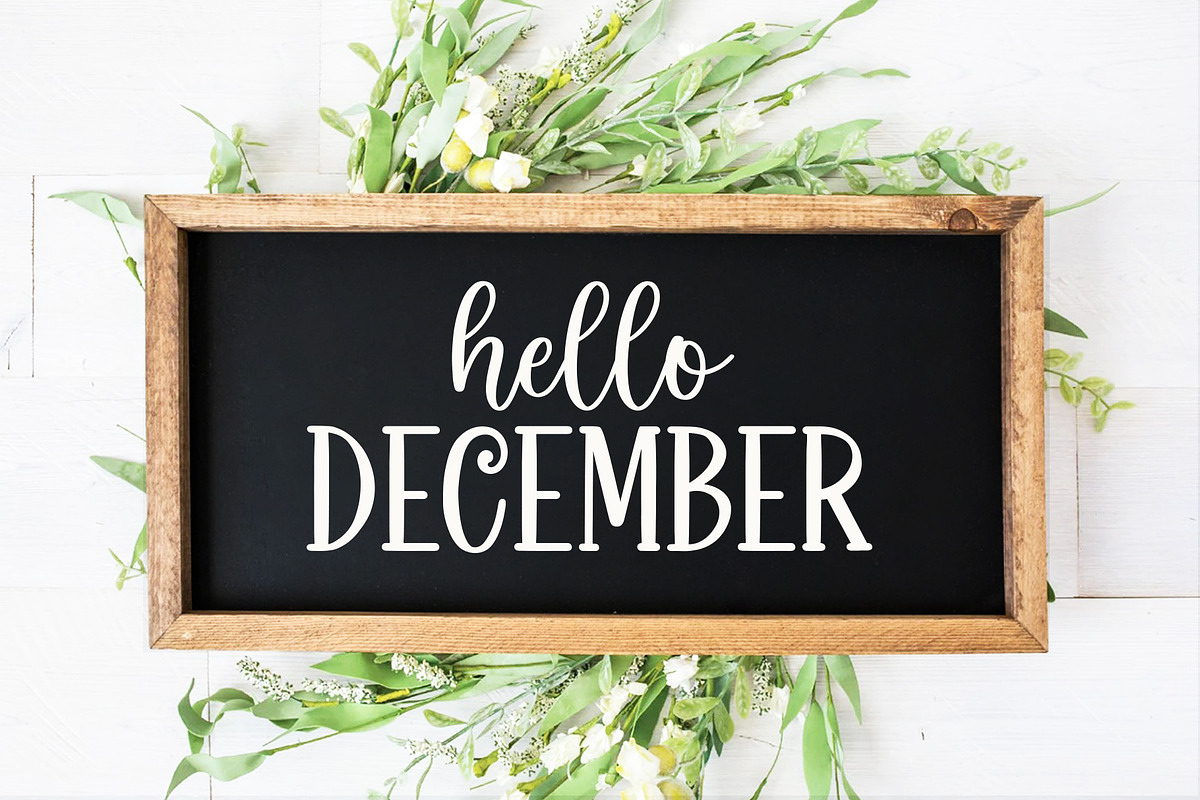 Welcome Holiday - Script Font Duo, a Script Font by Jozoor (Photo 3 of 9)