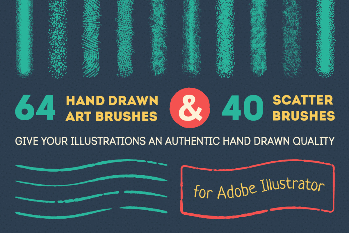 Art and scatter brushes pack, a Brush Add-On by tuesok digital goods (Photo 1 of 4)