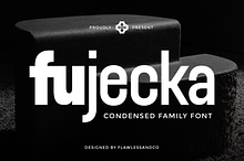 Fujecka - Condensed Sans Family Font