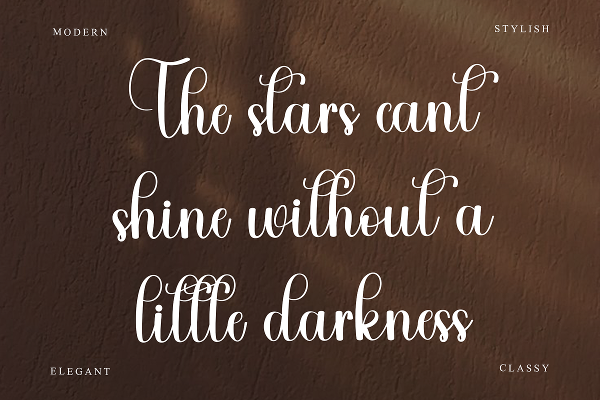 Straight Script, a Handwritten Font by InermediaSTUDIO (Photo 5 of 8)