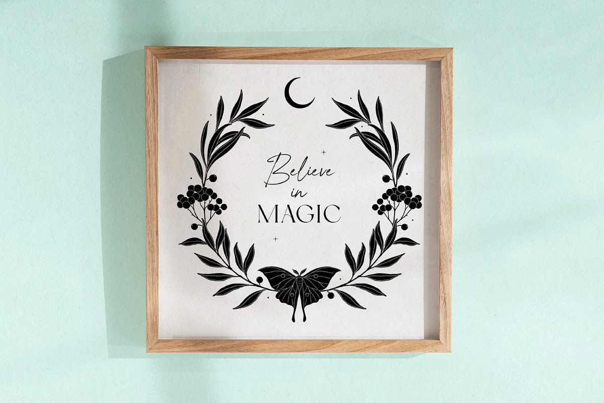 Mystic Garden Vector Illustrations, a Seasonal Illustration by rouxsupplyco (Photo 10 of 11)