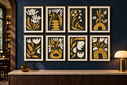 Contemporary Collage Wall Art Prints, a Background Graphic by C Design Studio (Thumbnail 3 of 8)