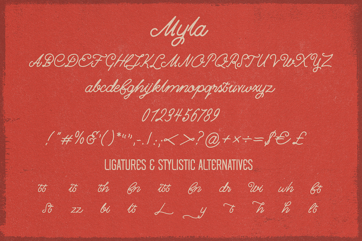 Myla & Oscar Font Duo preview 7