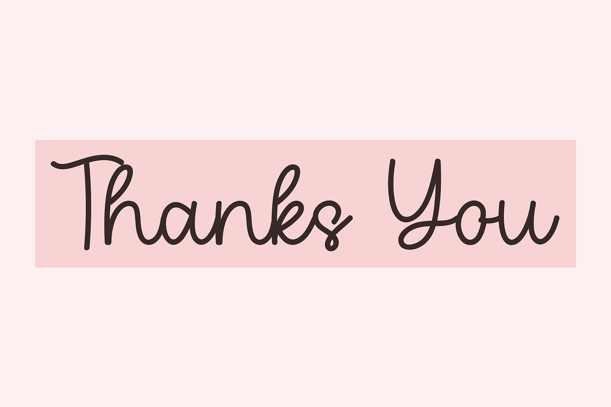 I Love You, a Handwritten Font by FreshTypeINK (Photo 5 of 5)