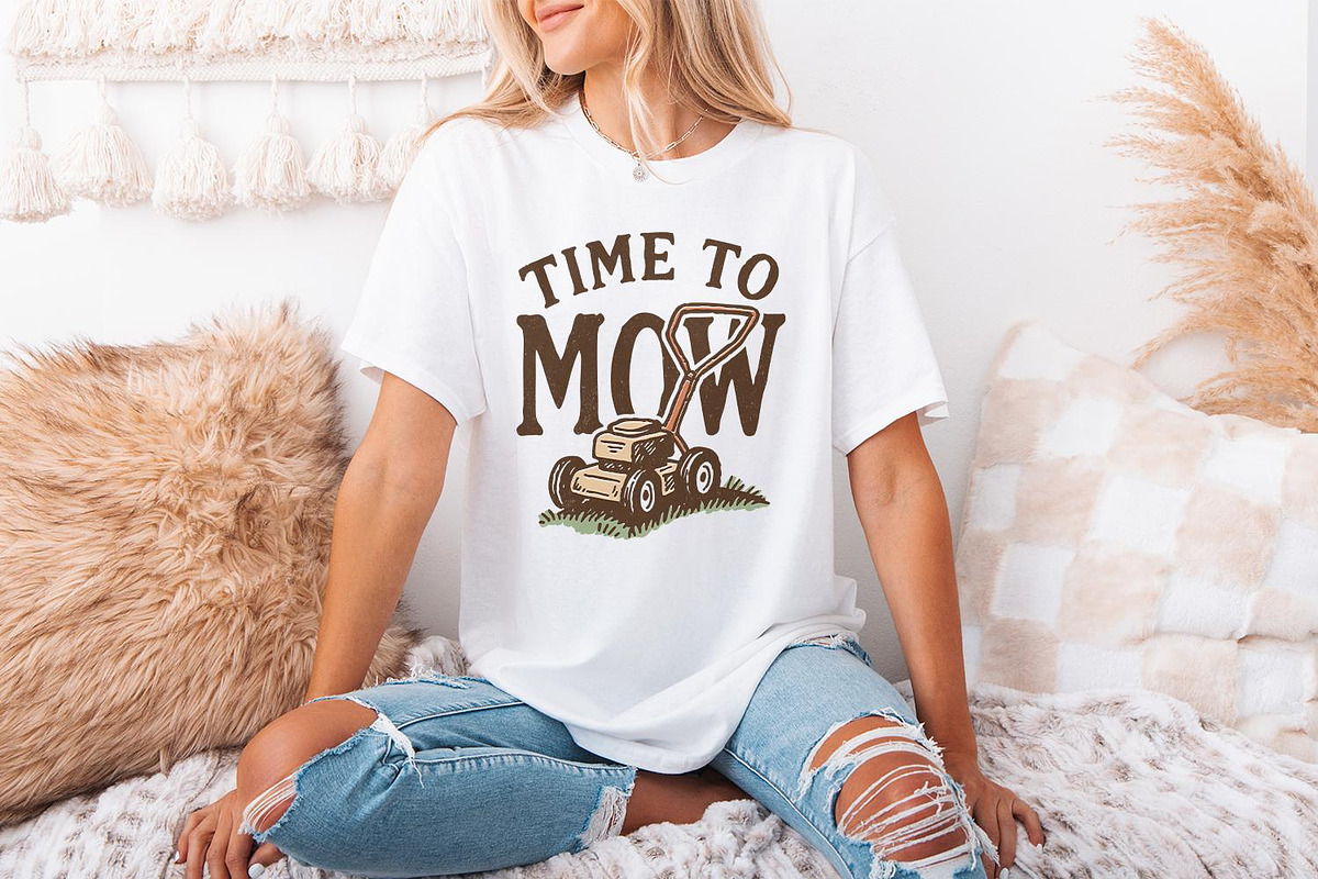Time To Mow PNG, Lawn Mower PNG, an Illustration by SharpMarketplace (Photo 3 of 9)
