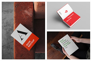 Various Book Mockups Vol.02