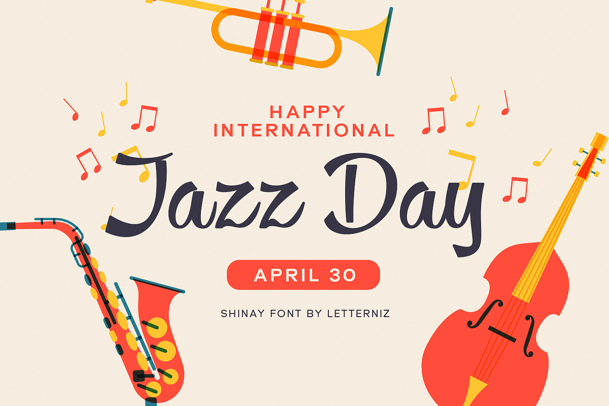 Shinay Display Font, a Script Font by nizarbagasm (Photo 4 of 8)