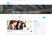 One Page SEO PSD Website Template, a Landing Page Template by WebbyTemplates (Thumbnail 4 of 4)
