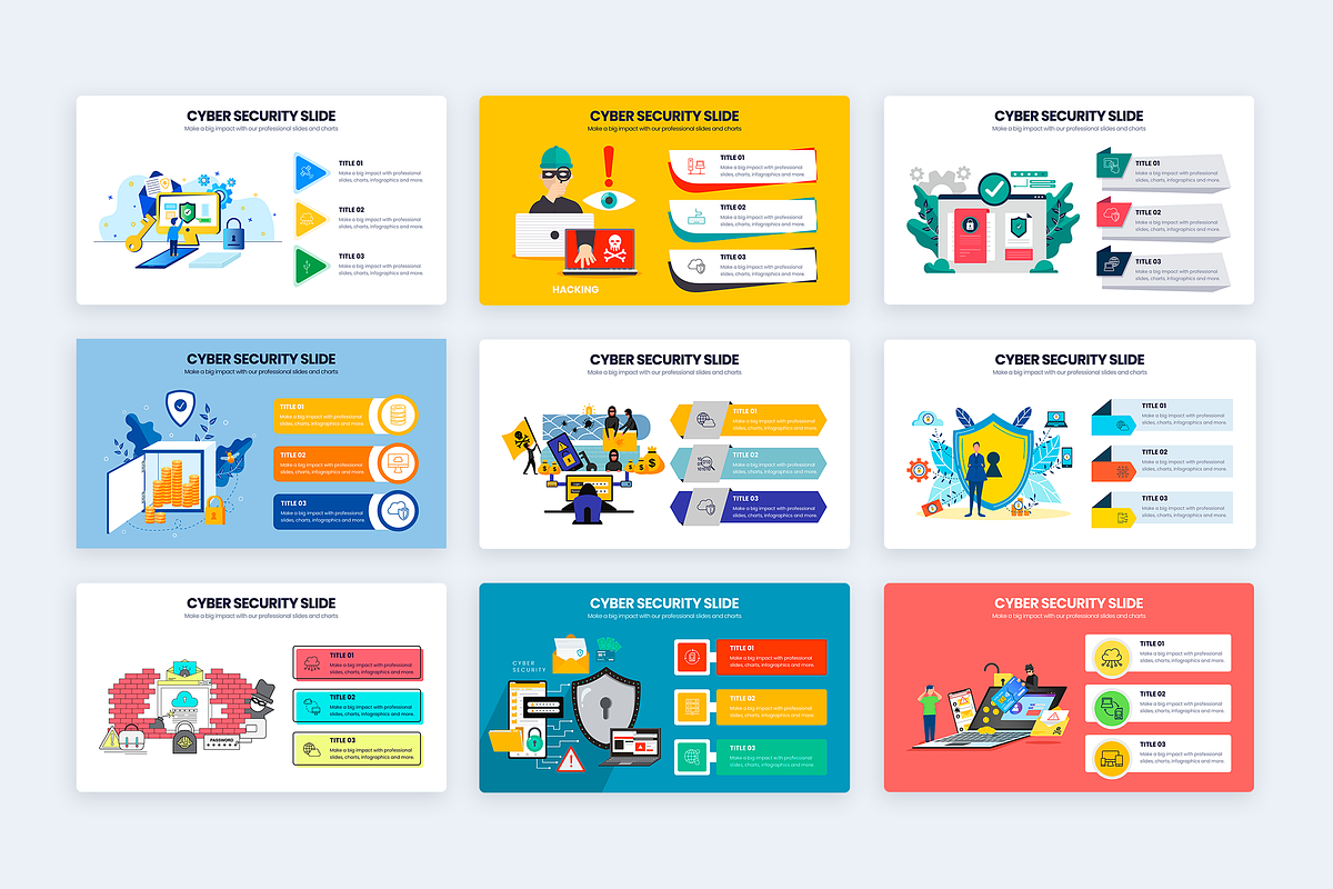 Cyber Security Powerpoint Templates, a Presentation Template by Slidesmash