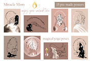 MIRACLE MOMS. SACRED yoga poses, an Object Illustration by ArtOLB (Thumbnail 2 of 7)