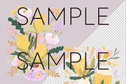 Pastel Australian Flowers Clipart, a Decorative Illustration by Pawcasso's Portraits (Thumbnail 9 of 10)