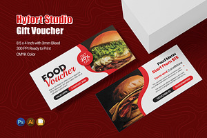 Hyfort Studio - Gift Voucher, a Print Template by Esensifiksi.studio