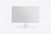 Monitor Mockup, a Device Mockup by SimplDesign (Thumbnail 2 of 3)