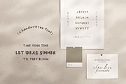 To Live and Write - Handwritten Font, a Handwritten Font by slowlivecreate (Thumbnail 1 of 7)