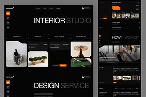 StandSimply - Interior Design House, an UI Kit Template by Sans Design