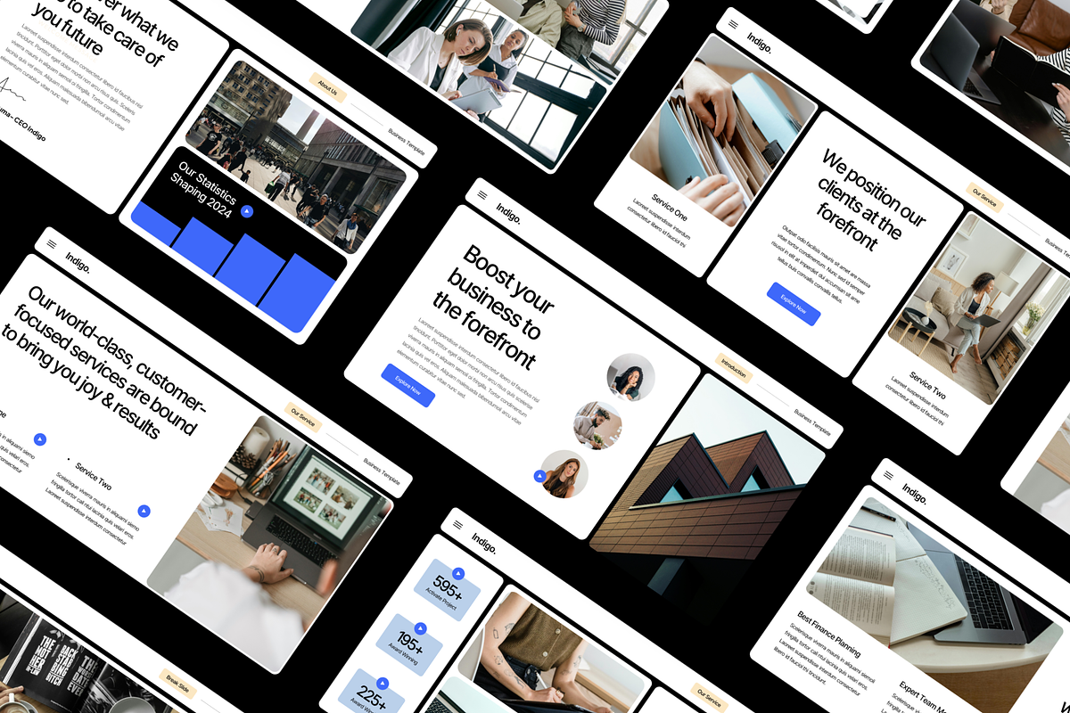 Business Google Slides, a Presentation Template by YossyOneStd (Photo 1 of 6)