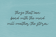 Mistral Script, a Handwritten Font by Beck McCormick (Thumbnail 3 of 10)