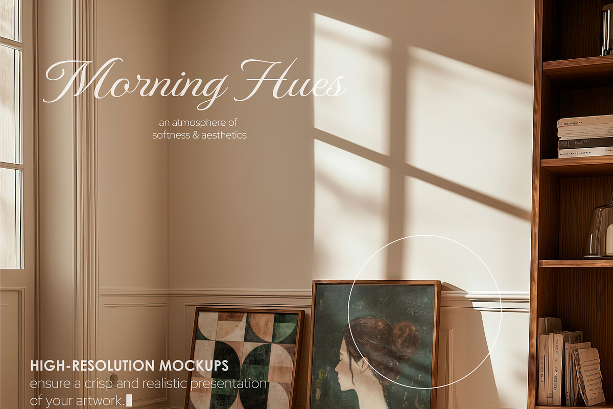 MORNING HUES | Frame mockup set, a Household Mockup by SCHÉRI (Photo 8 of 9)