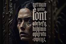 Gothic font 02