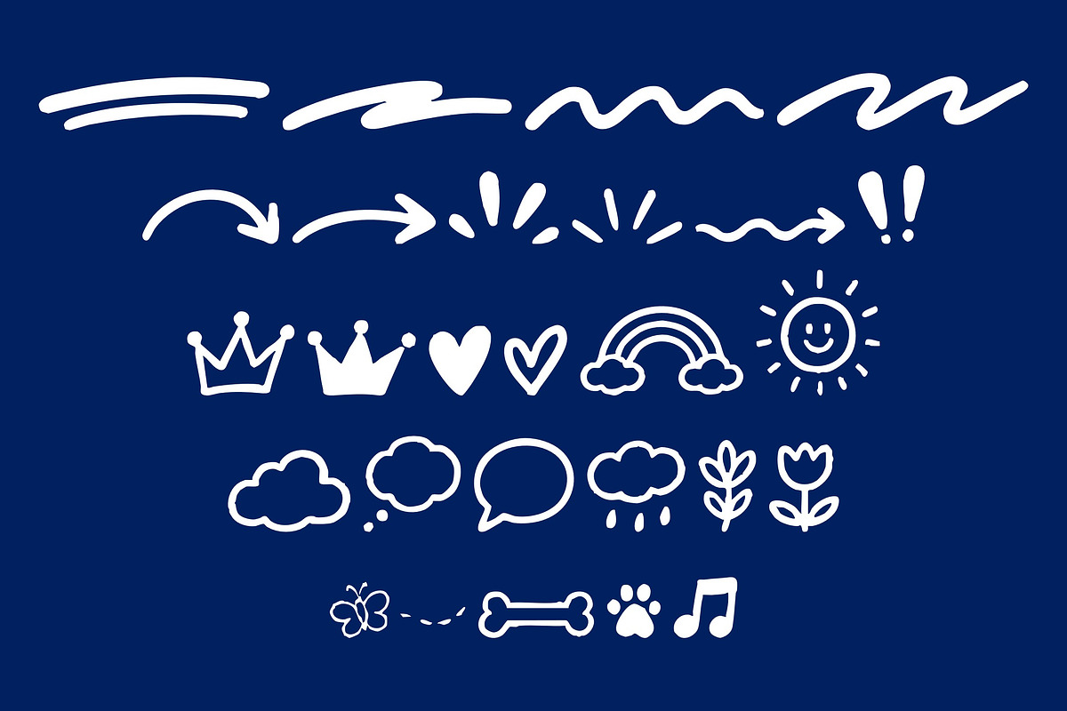 Bubblyo, a Handwritten Font by Art StoreID (Photo 6 of 9)