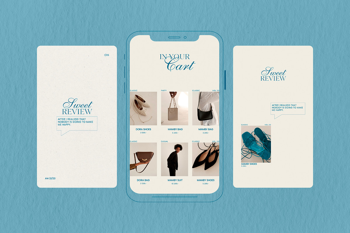GENTLE ELEGANCE / Social Media Kit, a Social Media Template by Olg Store (Photo 3 of 8)