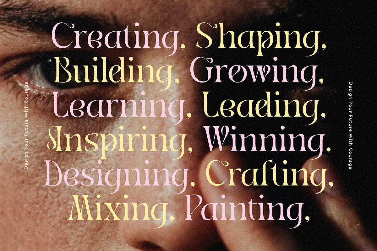 Midnight Modern Display Serif, a Serif Font by timelesstype.co (Photo 6 of 20)