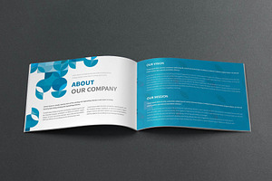 Modern Blue Company Brochure