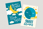 Sweet dreams cards set, a Decorative Illustration by Good Studio (Thumbnail 8 of 9)