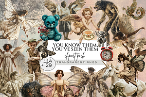 REALISTIC FAIRIES AND CREATURES PACK, a Person Illustration by Daring Digies