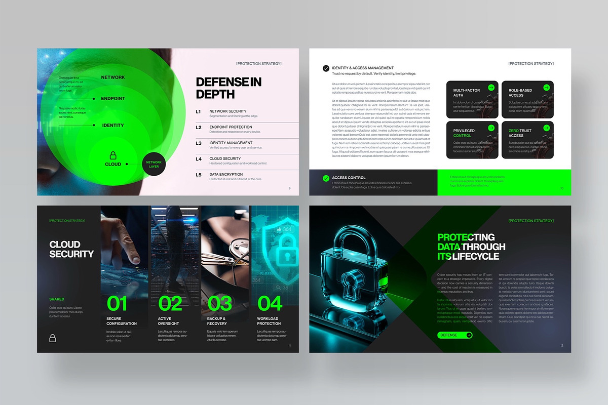 Cyber Security Presentation Template, a Presentation Template by BrandPacks (Photo 4 of 7)