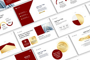Maroon Business PowerPoint Template, a Presentation Template by SKY CREATION (Thumbnail 5 of 6)