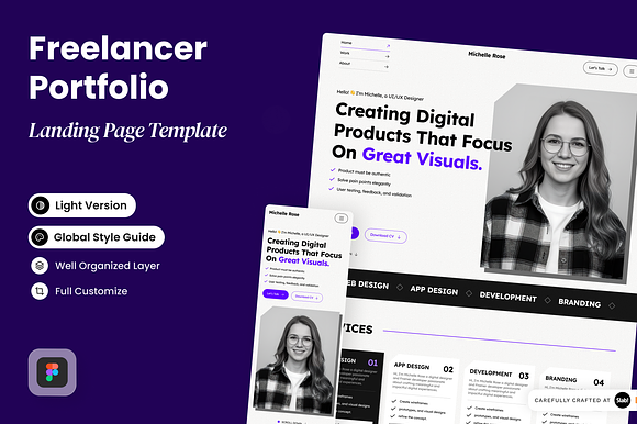 Michelle Rose - Freelancer Portfolio preview 5