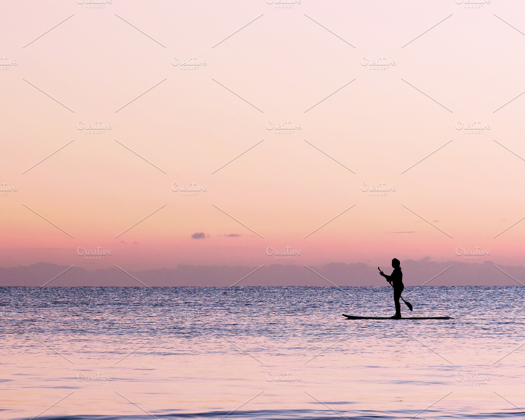 Paddle boarding SUP Stock Photo, a Sports & Recreation Photo by Dee Andreoli Photography