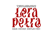 Lerapetra Display Font, a Blackletter Font by TypeClassHeroes (Thumbnail 9 of 10)