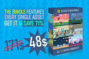 MEGA BUNDLE (All game assets), an Illustration by Fassous game assets (Thumbnail 1 of 123)