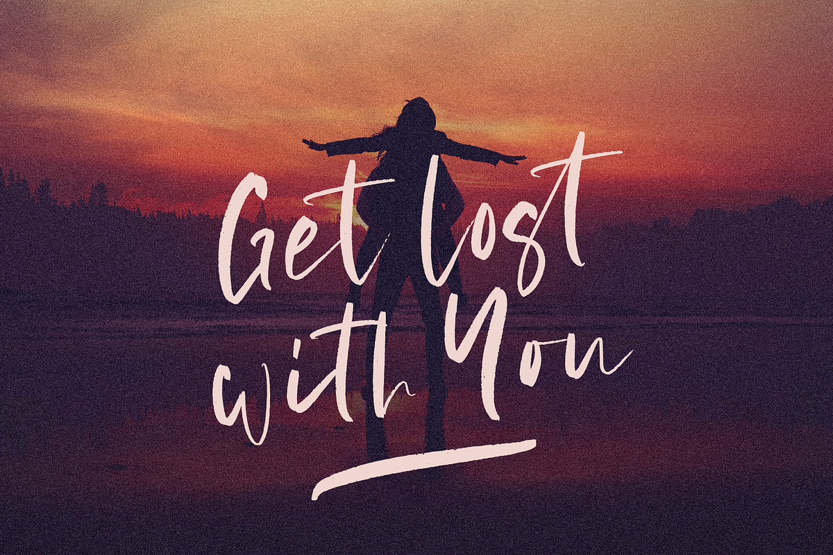 Milonga, a Script Font by Larin Type Co. (Photo 7 of 9)