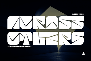 Across Others - Futuristic Font