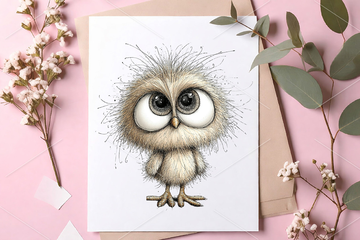 Whimsical Farm Animals Clipart, a Seasonal Illustration by Canvas Craft (Photo 7 of 7)