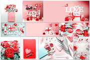 Red passion BUNDLE 32 photos, a Background Photo by VICUSCHKA (Thumbnail 3 of 5)