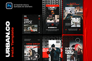 Urbanco Instagram Template, a Social Media Template by Shinra Labs (Thumbnail 1 of 6)