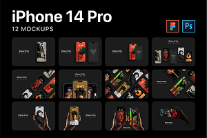 iPhone 14 Pro Mockups