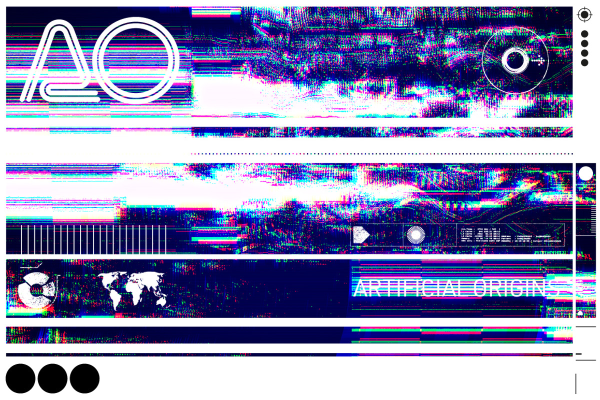 Glitch 05 - 12 Abstract Backgrounds, a Texture Graphic by Offset (Photo 7 of 10)