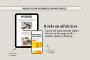 Social Media Manager Website Canva, a Landing Page Template by Preset Pixels (Thumbnail 5 of 10)