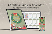 Digital Christmas Advent Calendar, a Templates & Theme by Oshin Design (Thumbnail 1 of 4)