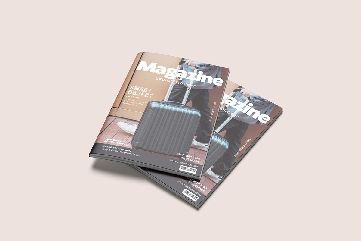 Magazine Mockup, a Product Mockup by bimockup (Photo 3 of 6)