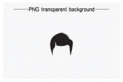 Wig and Hair Icons Set, a Solid Icon by Designfour (Thumbnail 2 of 7)