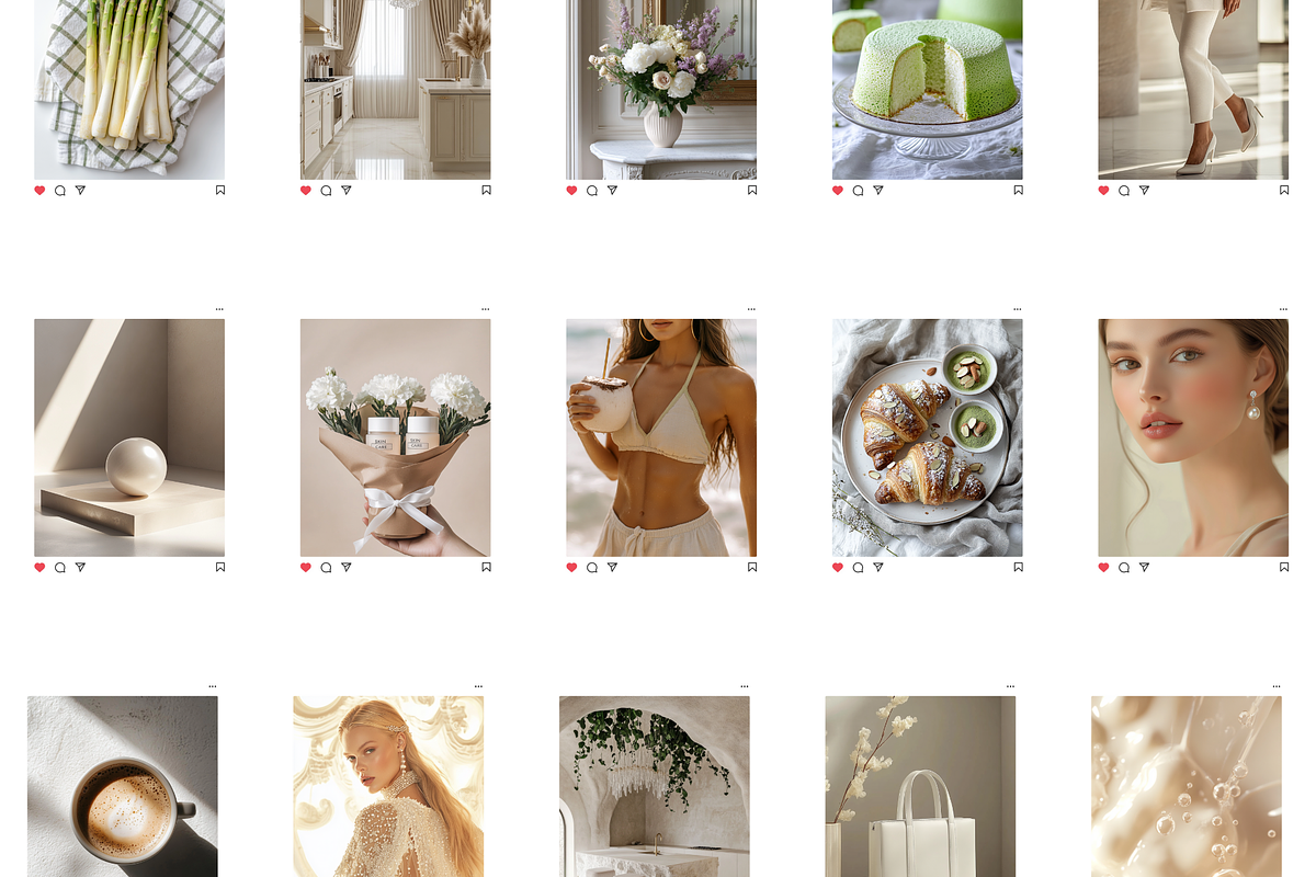 100 Neutral Aesthetic Photos, a Beauty & Fashion Photo by MOAROShop (Photo 5 of 7)