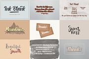 The brilliant fonts bundle, a Script Font by Franstudio (Thumbnail 6 of 20)
