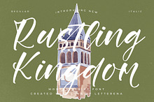 Rustling Kingdom Modern Script Font